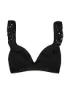 BEACHLIFE Damen Bikinioberteil Black Embroidery
