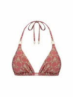 BEACHLIFE Damen Bikinioberteil Rouge Graphics