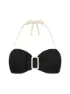 BEACHLIFE Damen Bikinioberteil Vanilla And Black