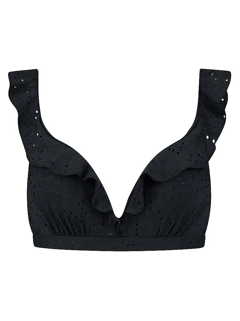 BEACHLIFE Damen Bikiniunterteil Black Embroidery BEACHLIFE Damen Bikiniunterteil Black Embroidery