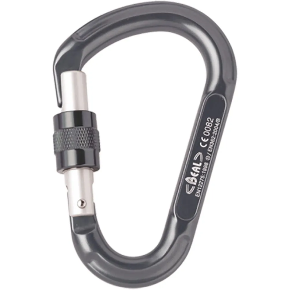 Beal Be Lock 3 Matic Karabinerhaken, Grey, One Size