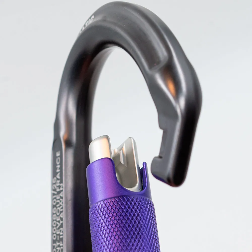Beal Be Lock Matic Karabinerhaken, Matt grey, One Size Beal Be Lock Matic Karabinerhaken, Matt grey, One Size