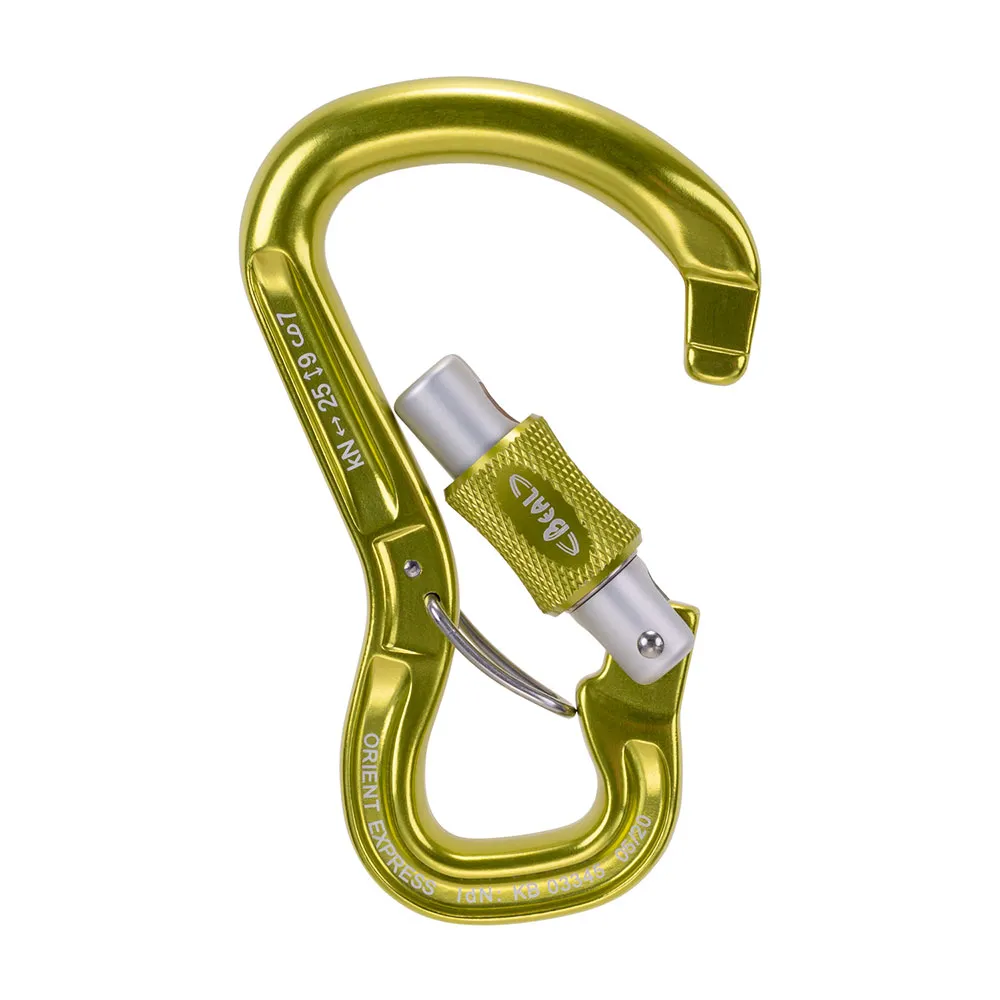 Beal Orient Express Karabinerhaken, Matt green, One Size Beal Orient Express Karabinerhaken, Matt green, One Size