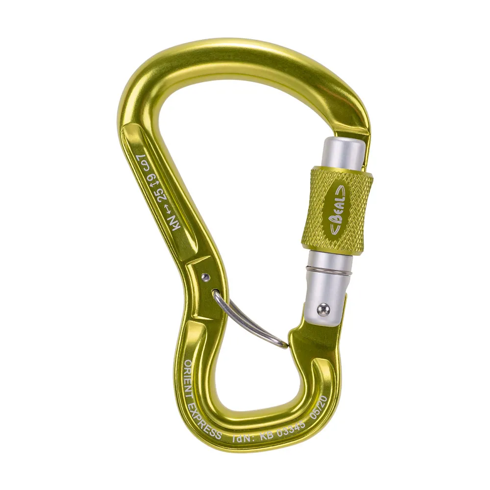 Beal Orient Express Karabinerhaken, Matt green, One Size Beal Orient Express Karabinerhaken, Matt green, One Size