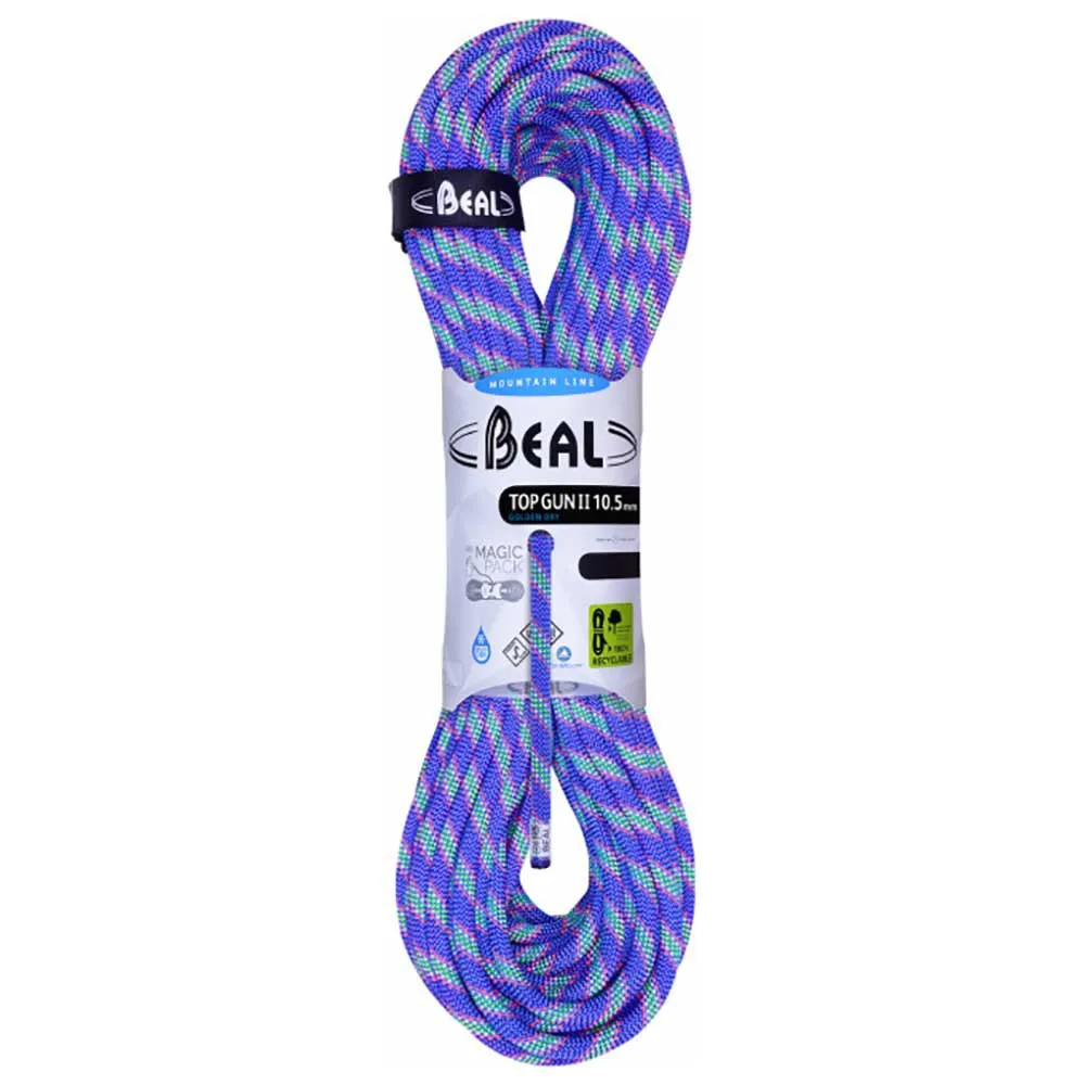 Beal Top Gun Ii Golden Dry 10.5 Mm Seil Beal Top Gun Ii Golden Dry 10.5 Mm Seil