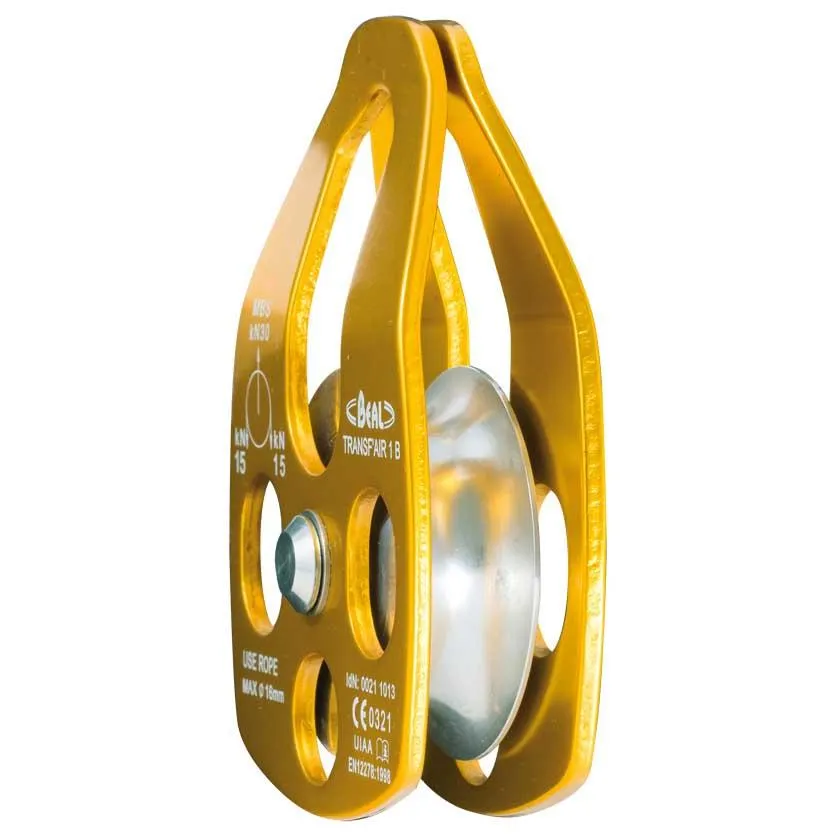 Beal Transf´air 1 Riemenscheibe, Yellow, One Size Beal Transf´air 1 Riemenscheibe, Yellow, One Size