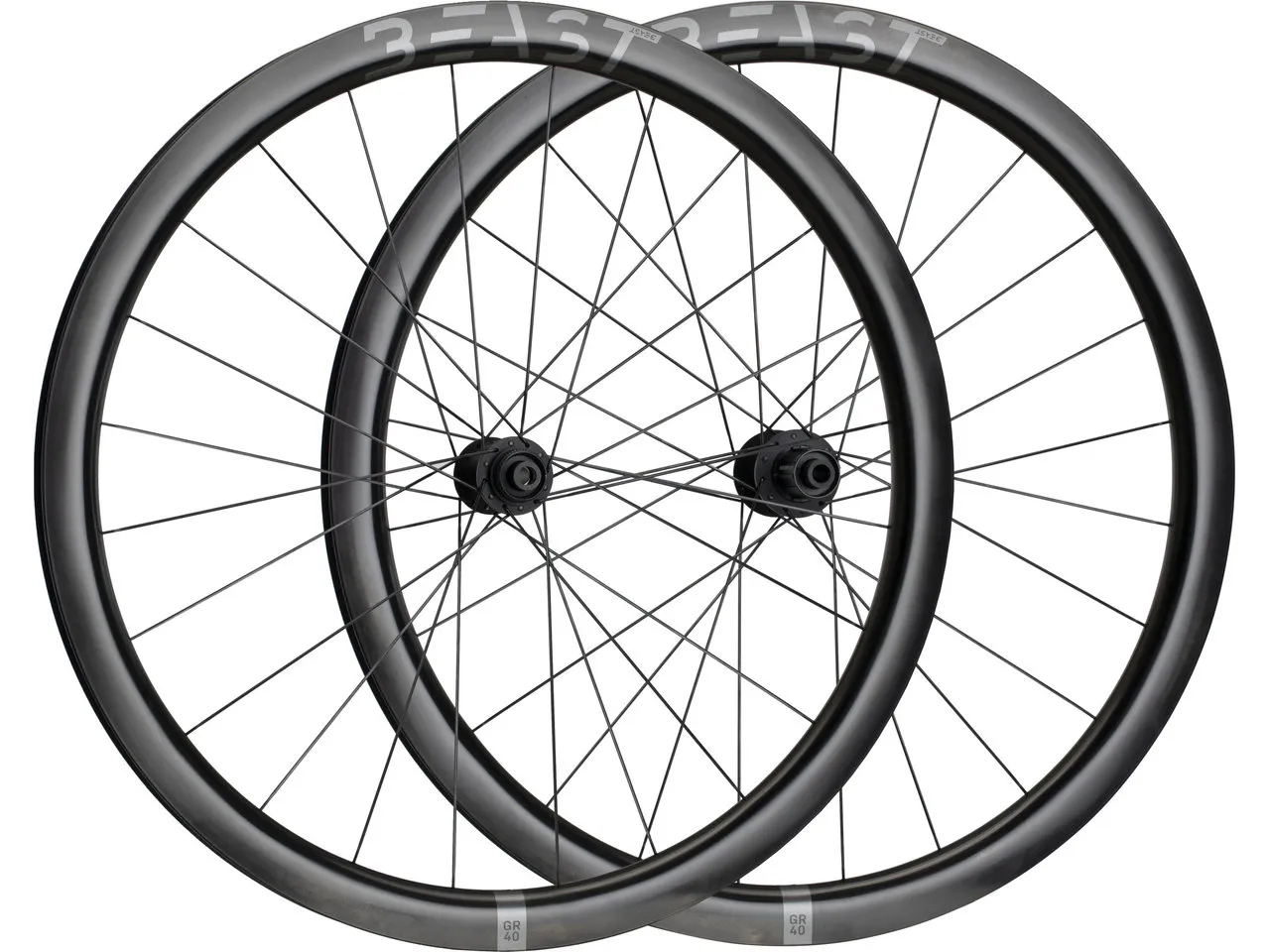 Beast Components GR40 Disc Center Lock Carbon 28" Laufradsatz, Ud carbon-schwarz, 28" Satz (VR 12 x 100 + HR 12 x 142) SRAM XDR Beast Components GR40 Disc Center Lock Carbon 28" Laufradsatz, Ud carbon-schwarz, 28" Satz (VR 12 x 100 + HR 12 x 142) SRAM XDR