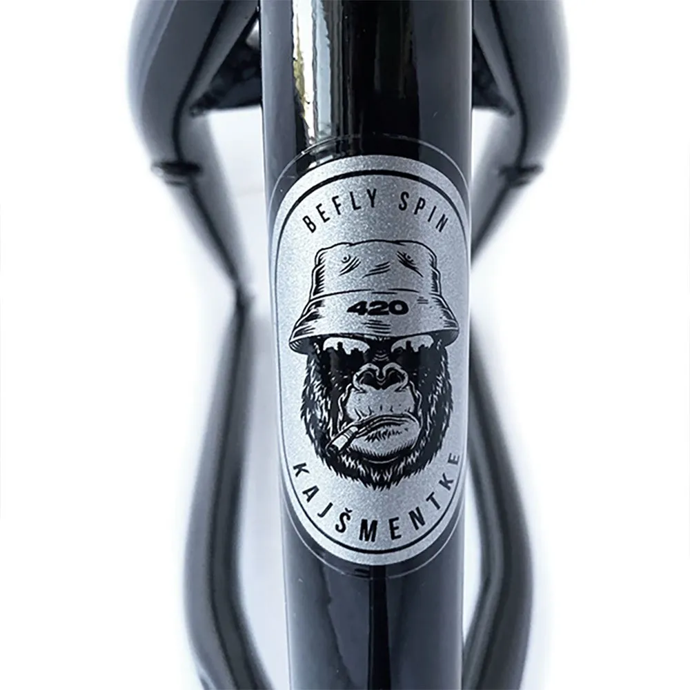 Befly Spin Cr-mo Bmx-rahmen, Black, One Size Befly Spin Cr-mo Bmx-rahmen, Black, One Size