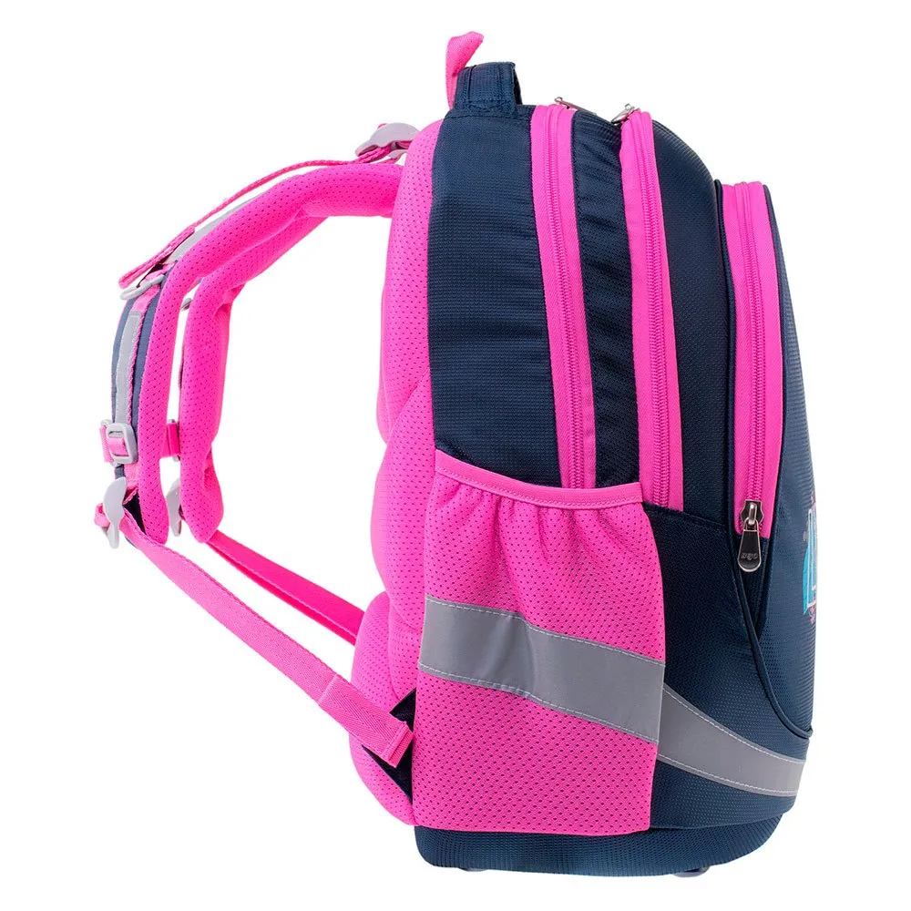 Bejo Scooler Rucksack, Medieval blue love print / silver pink Bejo Scooler Rucksack, Medieval blue love print / silver pink