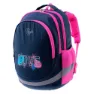 Bejo Scooler Rucksack, Medieval blue love print / silver pink