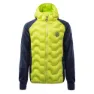 Lime green / dark sapphire