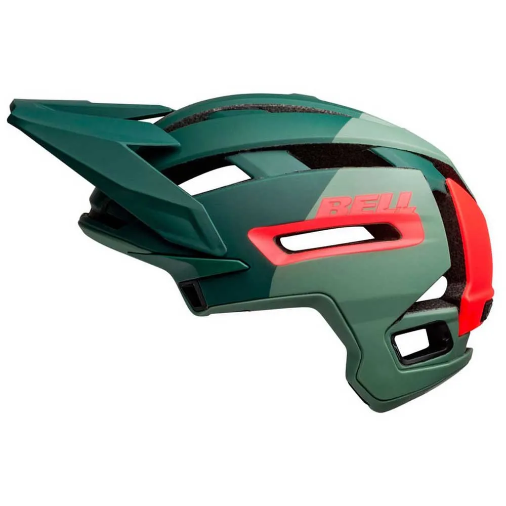 Bell Super Air R Mips Downhillhelm Refurbished, Green infrared