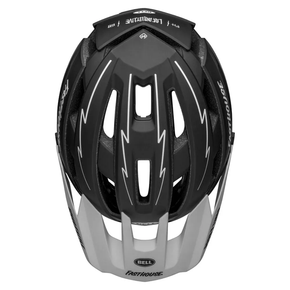 Bell Super Air Spherical Mtb-helm, Black / white Bell Super Air Spherical Mtb-helm, Black / white