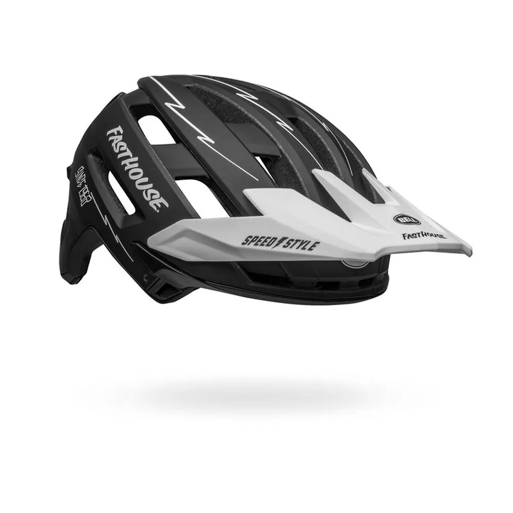 Bell Super Air Spherical Mtb-helm, Black / white Bell Super Air Spherical Mtb-helm, Black / white