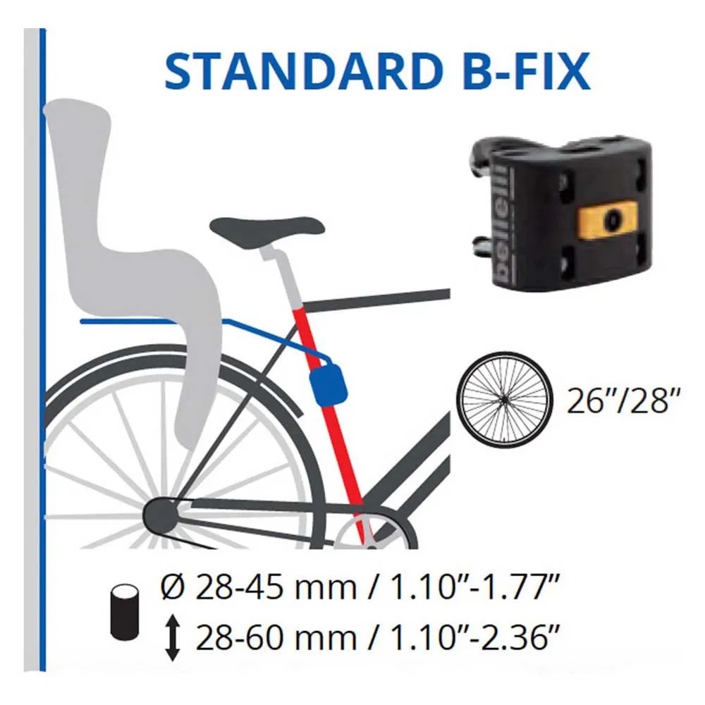 Bellelli B-fix Montagesystem, Black, One Size Bellelli B-fix Montagesystem, Black, One Size