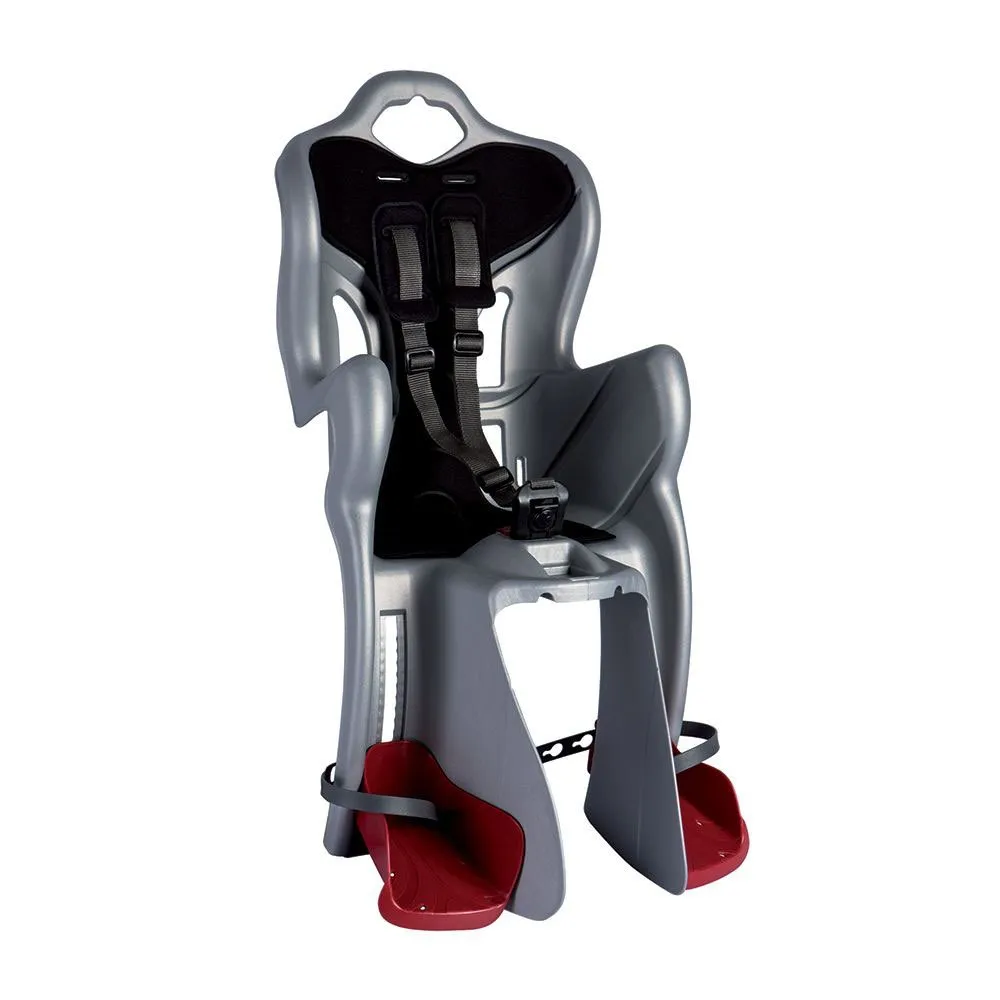 Bellelli B-one Clamp Kindersitz Für Fahrräder, Silver, Max 22kg Bellelli B-one Clamp Kindersitz Für Fahrräder, Silver, Max 22kg