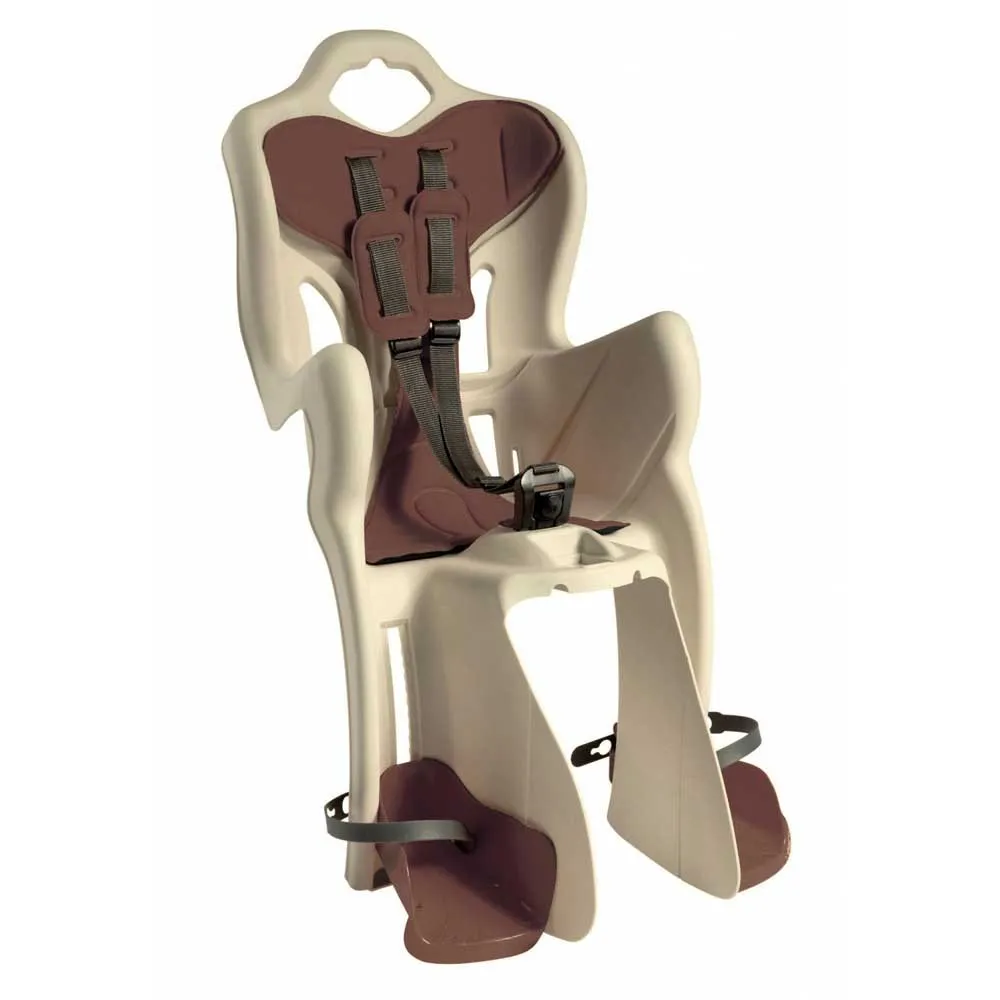 Bellelli B-one Kindersitz Für Fahrrad Hinten, Beige / brown, Max 22kg Bellelli B-one Kindersitz Für Fahrrad Hinten, Beige / brown, Max 22kg