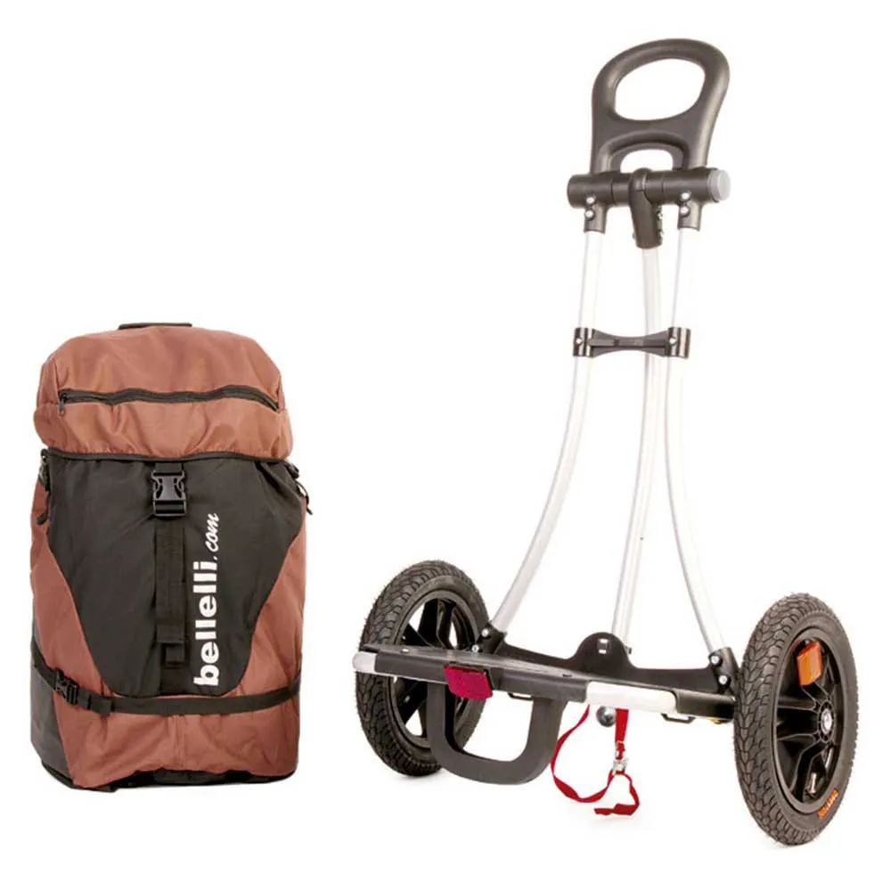 Bellelli B-tourist Frame System Trailer, Brown, Max 25kg Bellelli B-tourist Frame System Trailer, Brown, Max 25kg