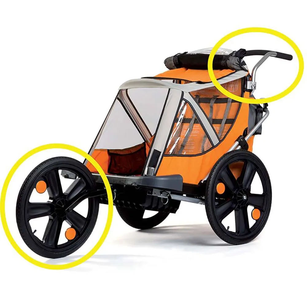 Bellelli Front Wheel 20 Inchesto Connect Trailers Ersatzteil, Black, 20" Bellelli Front Wheel 20 Inchesto Connect Trailers Ersatzteil, Black, 20"