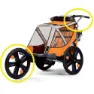 Bellelli Front Wheel 20 Inchesto Connect Trailers Ersatzteil, Black, 20"