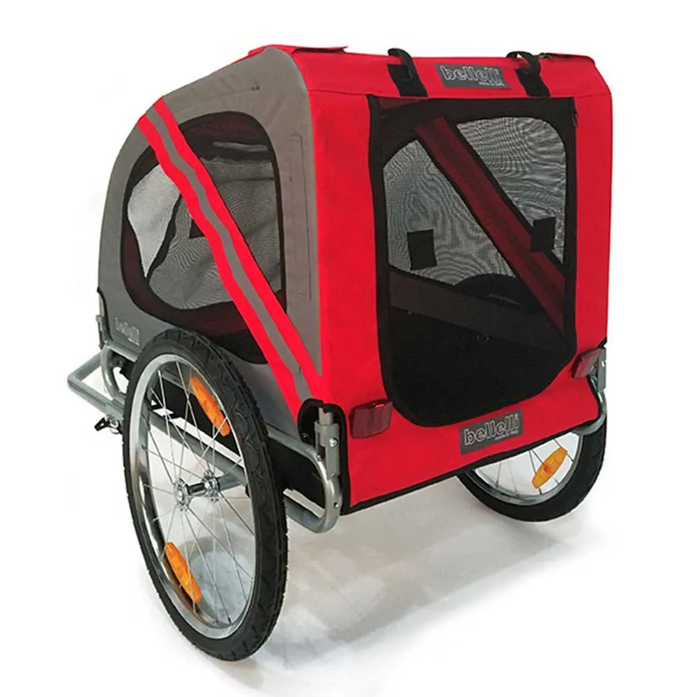 Bellelli Hundeanhänger, Red, Max 36kg Bellelli Hundeanhänger, Red, Max 36kg