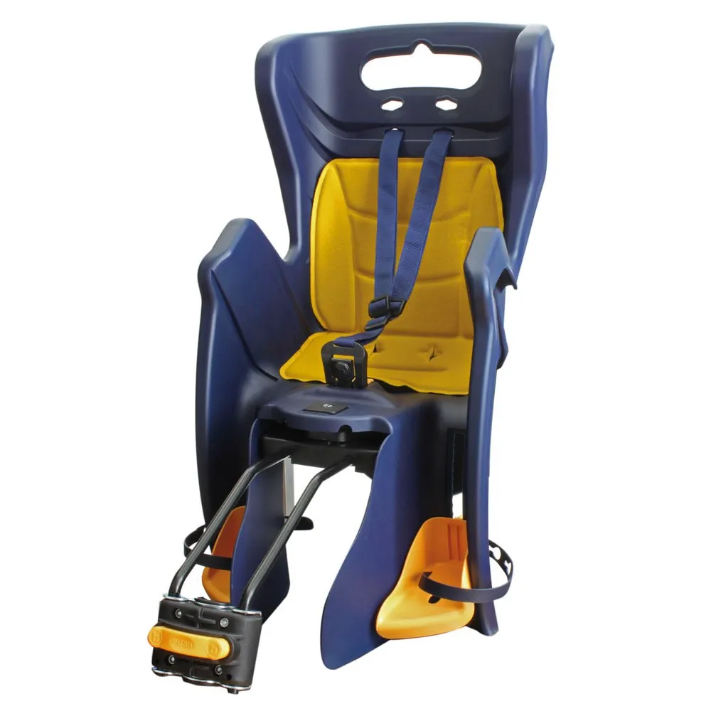 Bellelli Little Duck Relax Kindersitz Für Fahrrad Hinten, Blue / yellow, Max 22kg Bellelli Little Duck Relax Kindersitz Für Fahrrad Hinten, Blue / yellow, Max 22kg