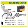 Bellelli Little Duck Relax Multifix Kindersitz Für Fahrrad Hinten, Yellow hi viz, Max 22kg