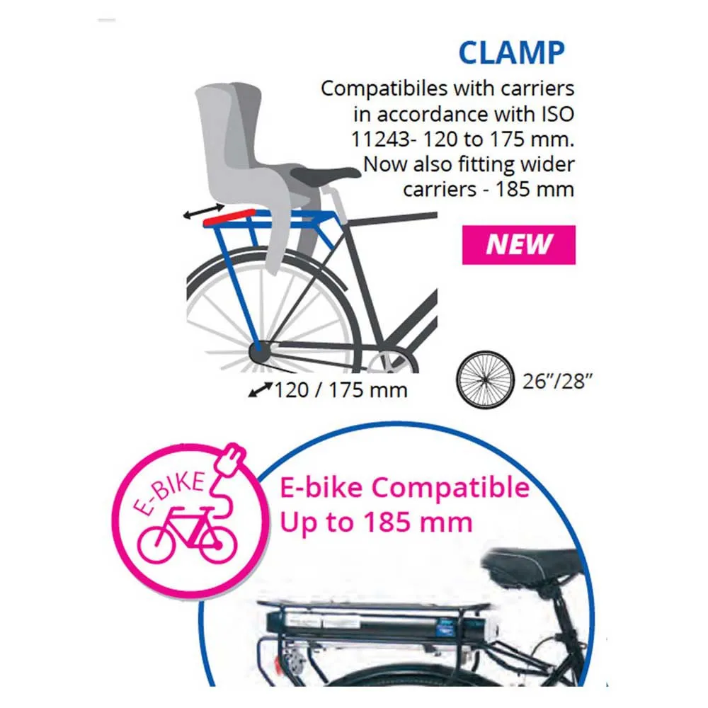 Bellelli Mr Fox Clamp Kindersitz Für Fahrrad Hinten Bellelli Mr Fox Clamp Kindersitz Für Fahrrad Hinten