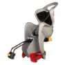 Bellelli Mr Fox Fahrrad-kindersitz Für Rahmen, Silver, Max 22kg