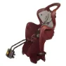 Bellelli Mr Fox Luxe Fahrrad-kindersitz Für Rahmen, Garnet, Max 22kg