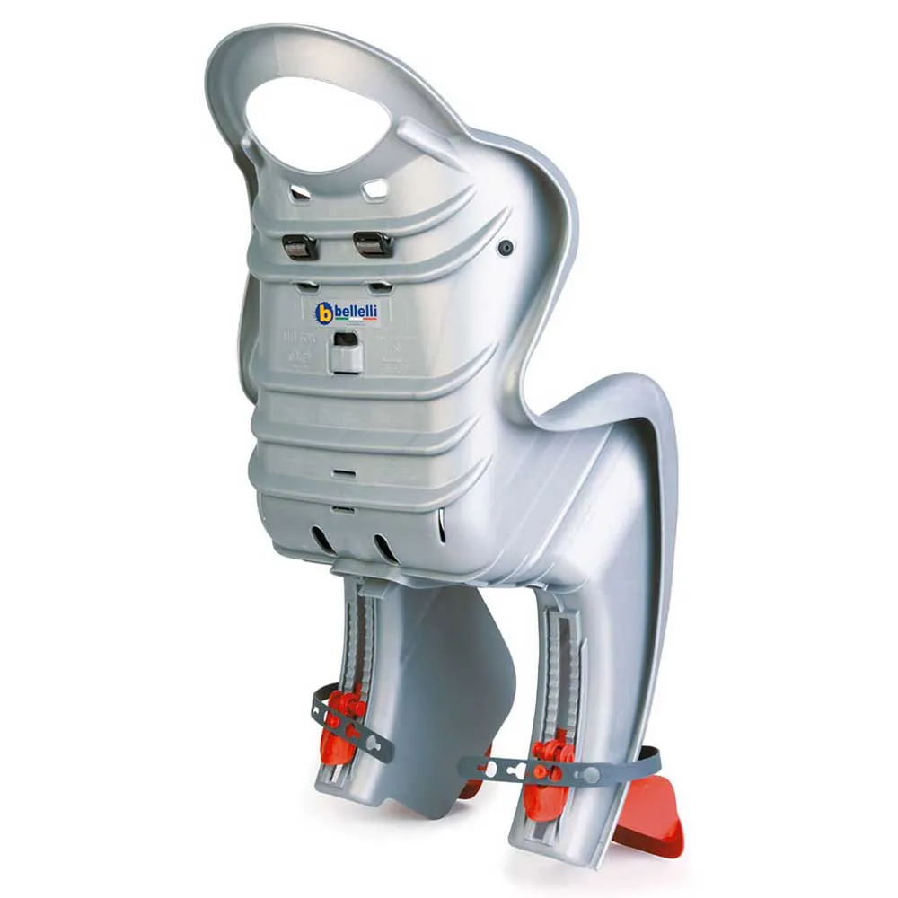 Bellelli Mr Fox Relax B-fix Kindersitz Für Fahrrad Hinten, Grey, Max 22kg Bellelli Mr Fox Relax B-fix Kindersitz Für Fahrrad Hinten, Grey, Max 22kg