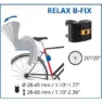 Bellelli Mrfox Luxe Easy Dream Kindersitz Für Fahrräder, Black, Max 22kg