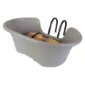 Bellelli Pluto Korb, White, One Size