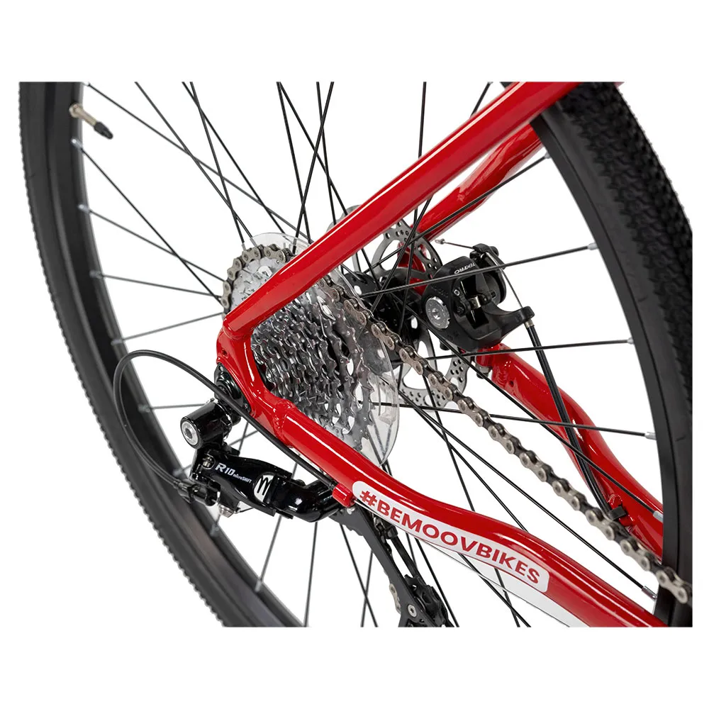 Bemoov R26´´ Cs-h100 10s 2024 Gravelbike, Red, 10-16Y Bemoov R26´´ Cs-h100 10s 2024 Gravelbike, Red, 10-16Y
