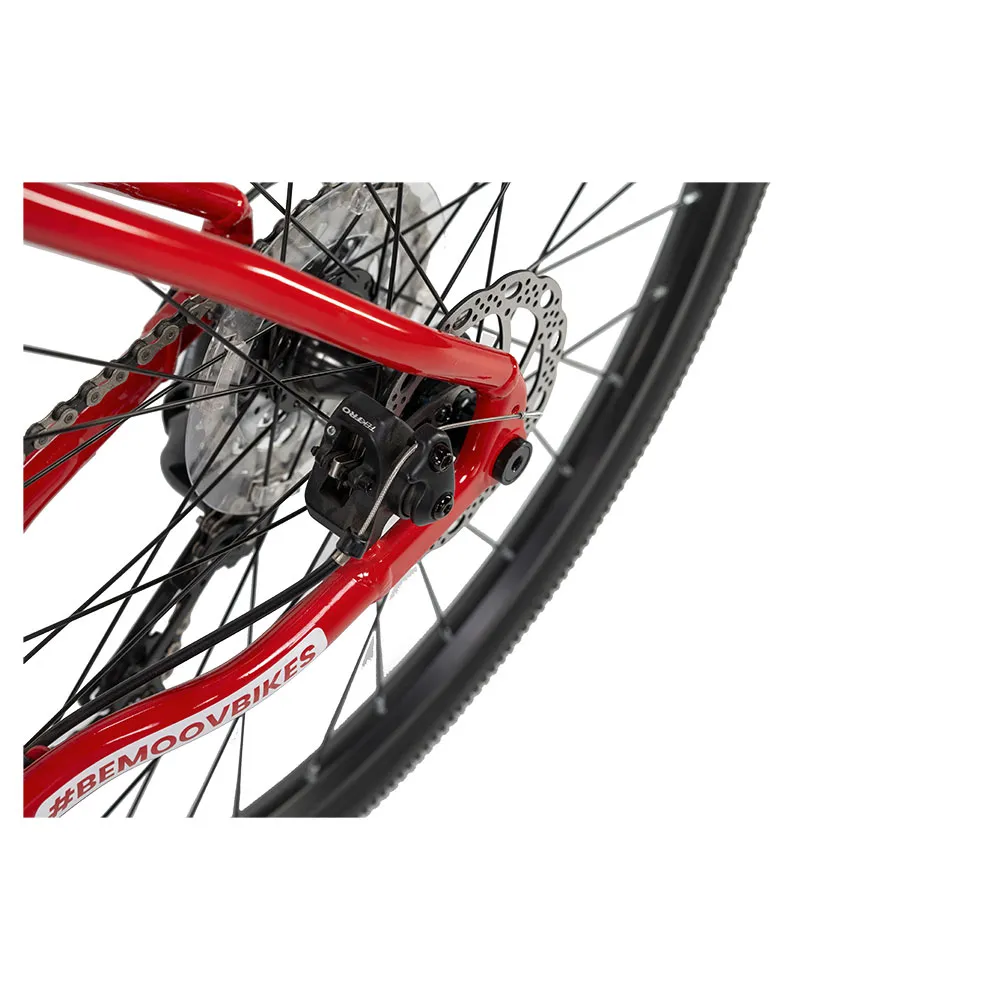 Bemoov R26´´ Cs-h100 10s 2024 Gravelbike, Red, 10-16Y Bemoov R26´´ Cs-h100 10s 2024 Gravelbike, Red, 10-16Y