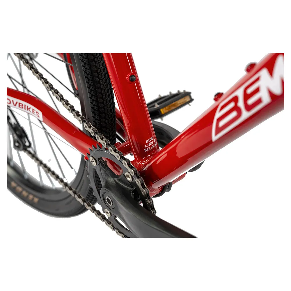 Bemoov R26´´ Cs-h100 10s 2024 Gravelbike, Red, 10-16Y Bemoov R26´´ Cs-h100 10s 2024 Gravelbike, Red, 10-16Y