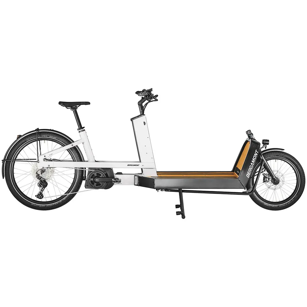 Bergamont E-cargoville Lj Edition 20/26´´ Deore Rd-m5130 Bosch Gen 3 Bes3 2024 Elektrofahrrad, Shiny white, One Size, 500Wh Bergamont E-cargoville Lj Edition 20/26´´ Deore Rd-m5130 Bosch Gen 3 Bes3 2024 Elektrofahrrad, Shiny white, One Size, 500Wh