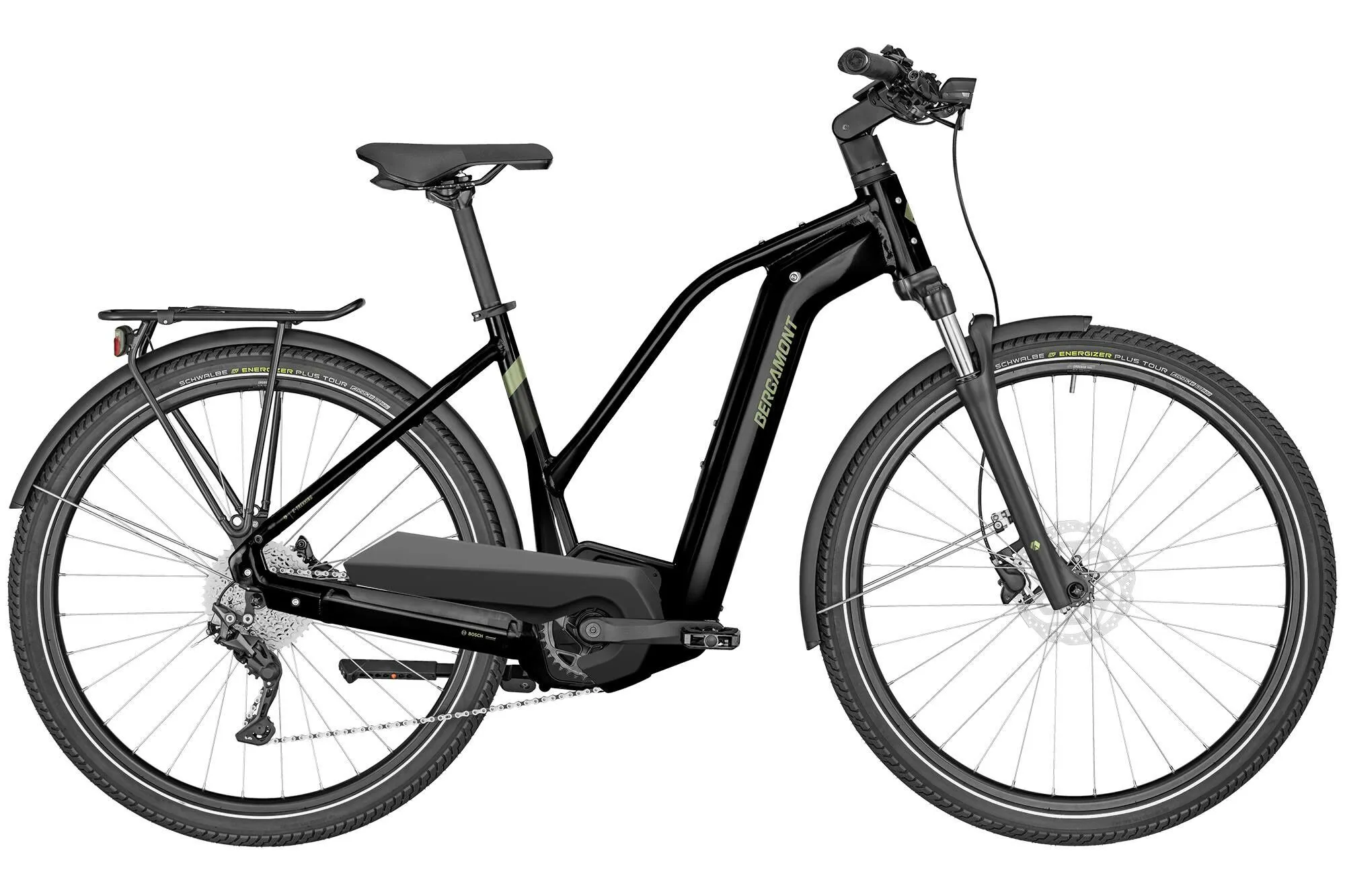 Bergamont E-Horizon Edition 6 Lady shiny black 28" 625 Wh Trapez