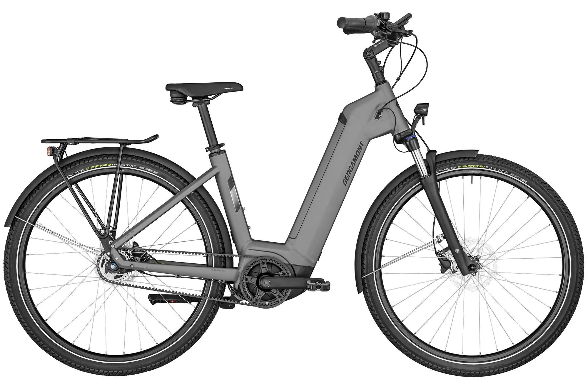 Bergamont E-Horizon N5e FH Belt Wave matt titanium silver 28" 500 Wh Wave, Hersteller-matt titanium silver, 48cm Bergamont E-Horizon N5e FH Belt Wave matt titanium silver 28" 500 Wh Wave, Hersteller-matt titanium silver, 48cm