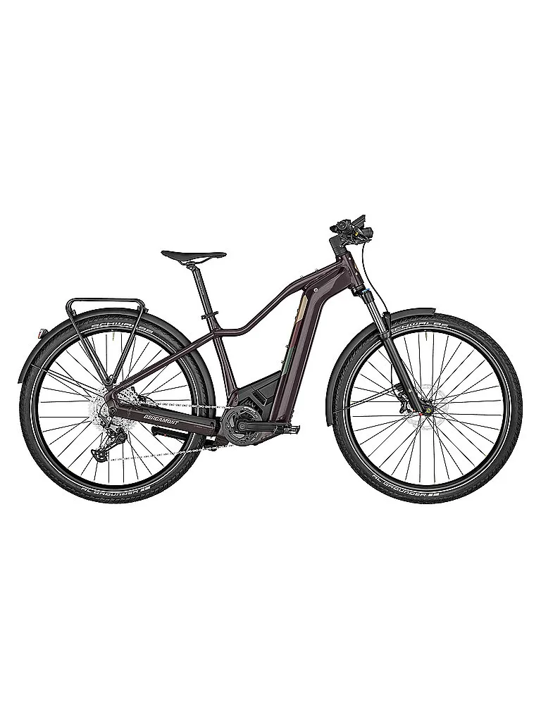 Bergamont E-Revox Expert FMN EQ shiny rosso black 29" 750 Wh Trapez
