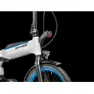 Bergamont Paul-e Eq Expert Faltbares Elektrofahrrad, White / blue, One Size, 504Wh