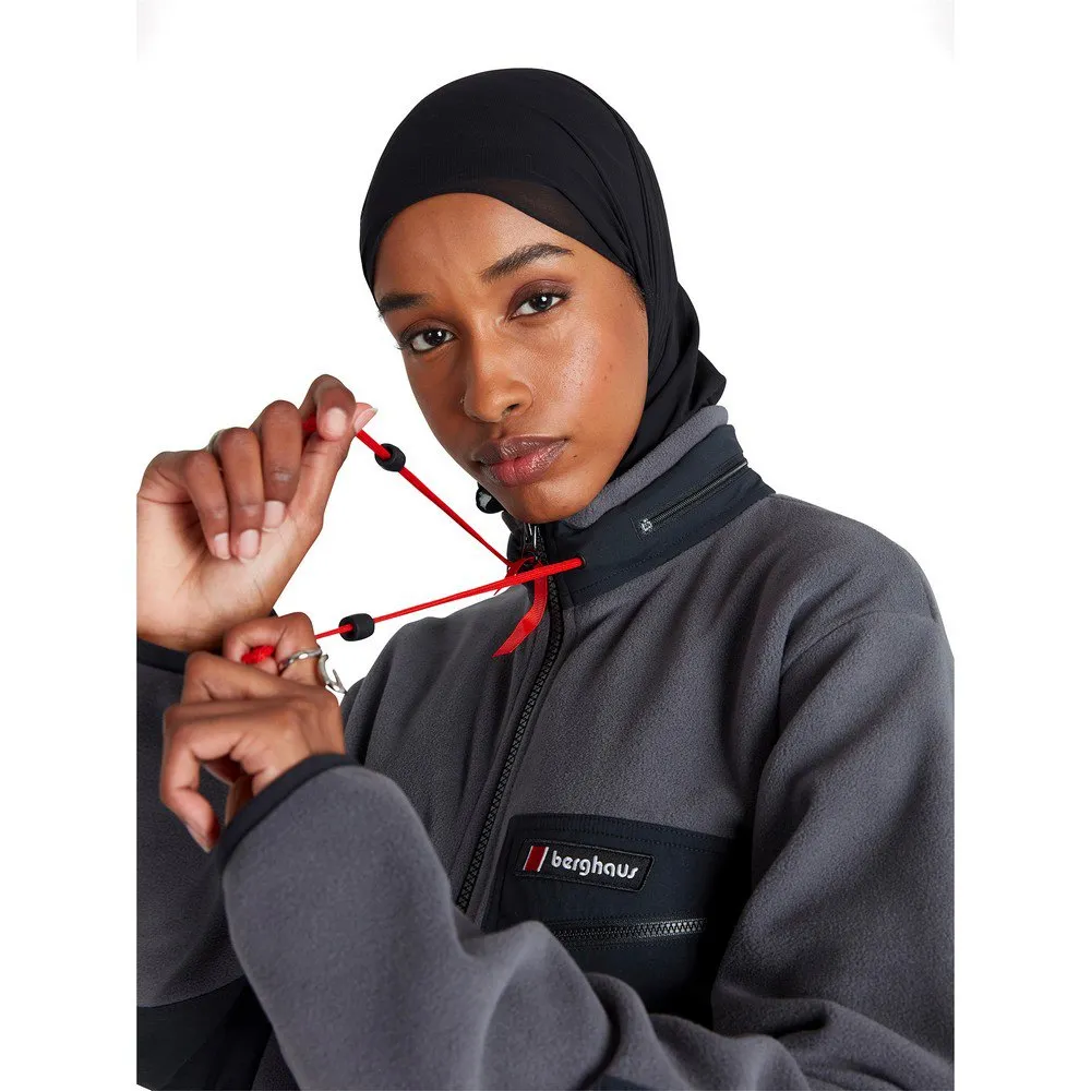 Berghaus Ascent 91 Fleece Mit Durchgehendem Reißverschluss, Grey Berghaus Ascent 91 Fleece Mit Durchgehendem Reißverschluss, Grey