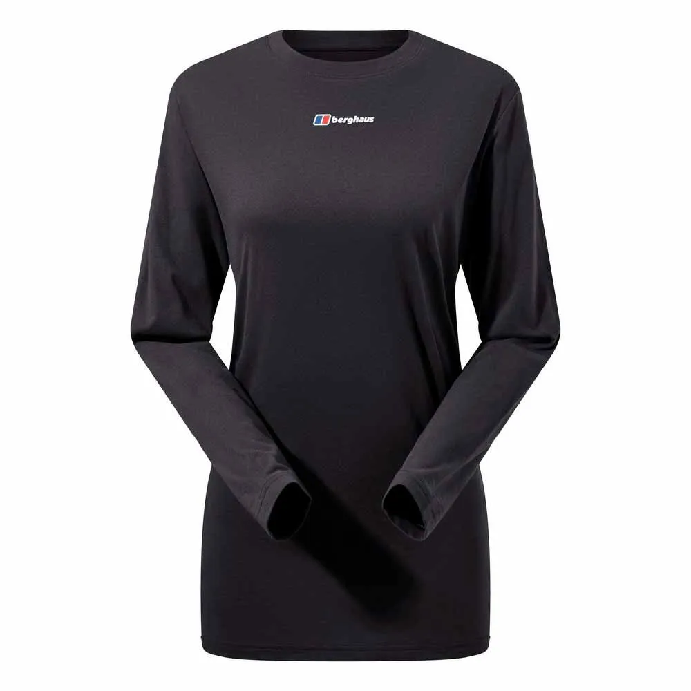 Berghaus Boyfriend Setting Sun Langarm-t-shirt, Black Berghaus Boyfriend Setting Sun Langarm-t-shirt, Black