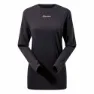 Berghaus Boyfriend Setting Sun Langarm-t-shirt, Black