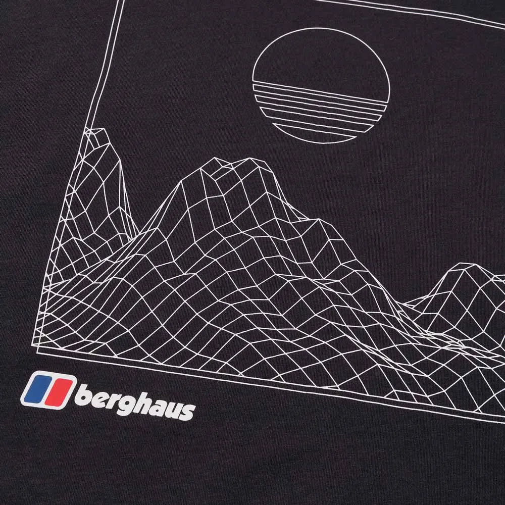 Berghaus Boyfriend Setting Sun Langarm-t-shirt, Black Berghaus Boyfriend Setting Sun Langarm-t-shirt, Black