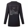 Berghaus Boyfriend Setting Sun Langarm-t-shirt, Black