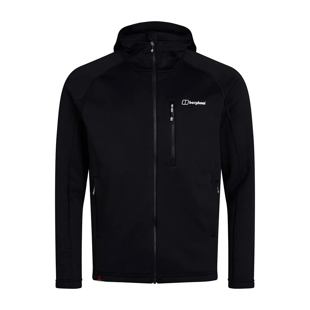 Berghaus Carnot Kapuzenfleece, Black / black