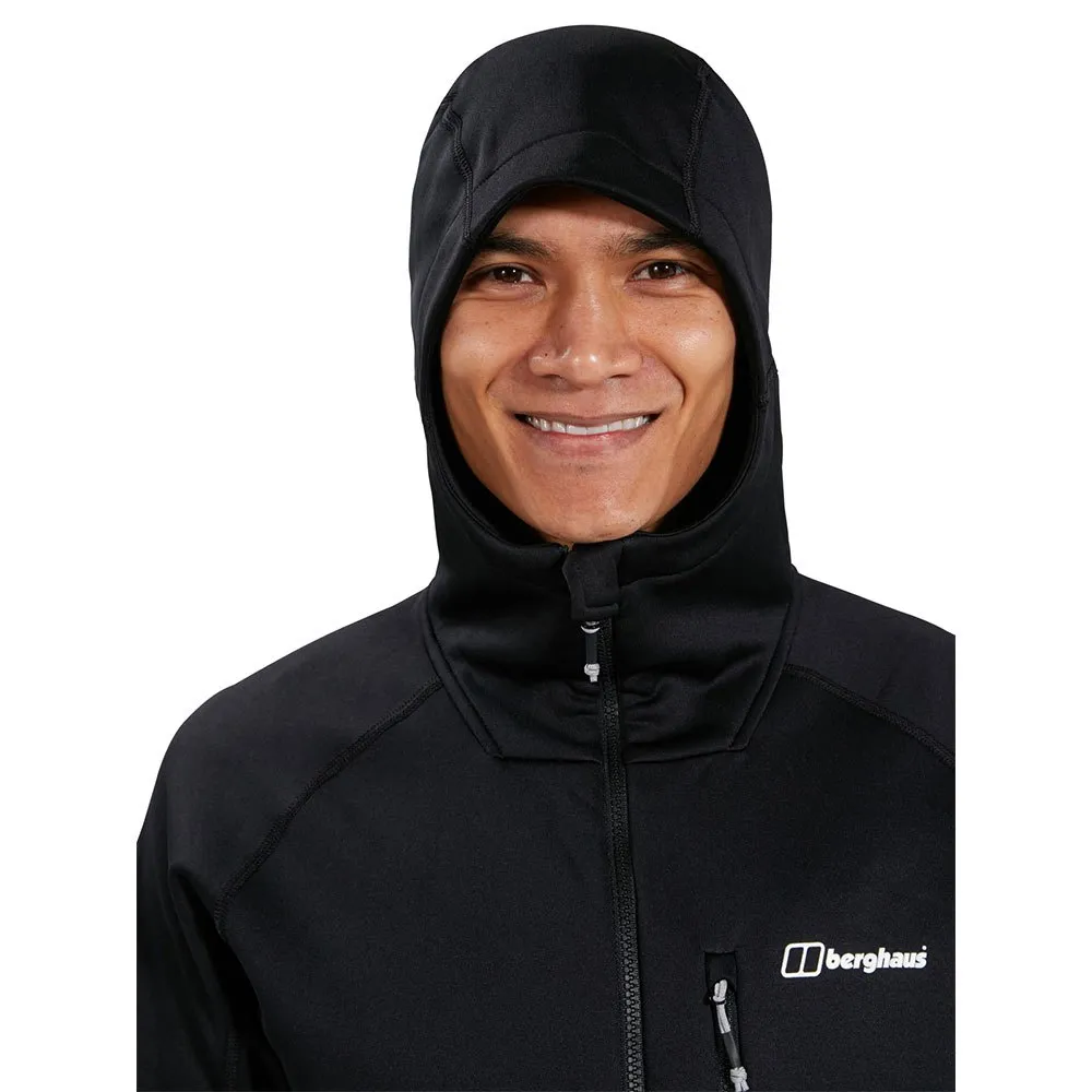 Berghaus Carnot Kapuzenfleece, Black / black