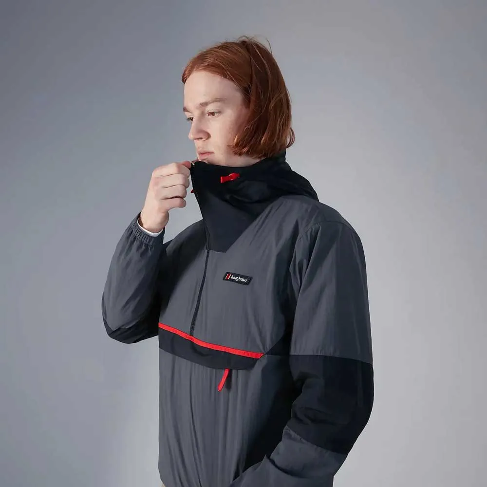 Berghaus Co-ord Softshelljacke, Grey pinstripe / jet black