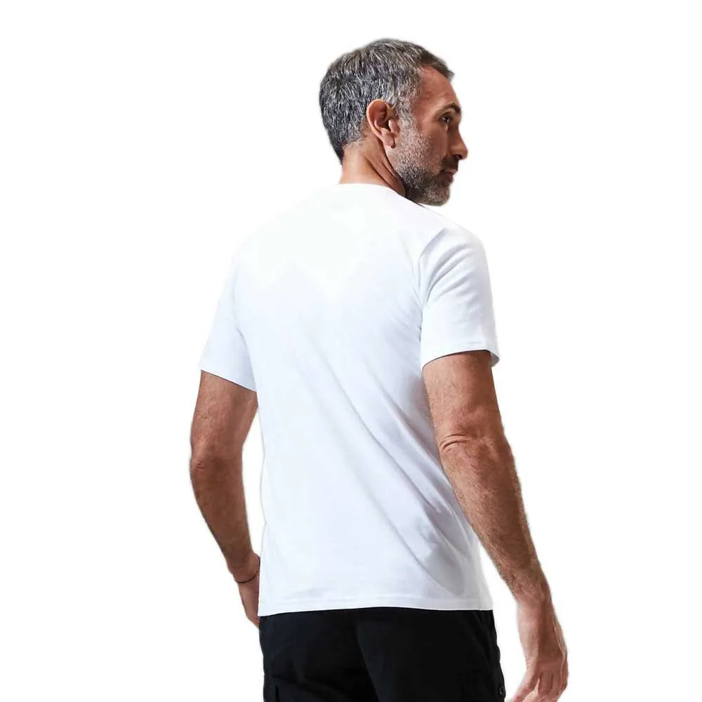 Berghaus Grey Fangs Peak Kurzarm-t-shirt, Pure white